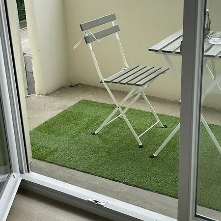 Studio T A 5Mn Euro Airport Avec Terrasse Saint-Louis  Extérieur photo