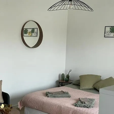 Studio T A 5Mn Euro Airport Avec Terrasse Saint-Louis  Extérieur photo